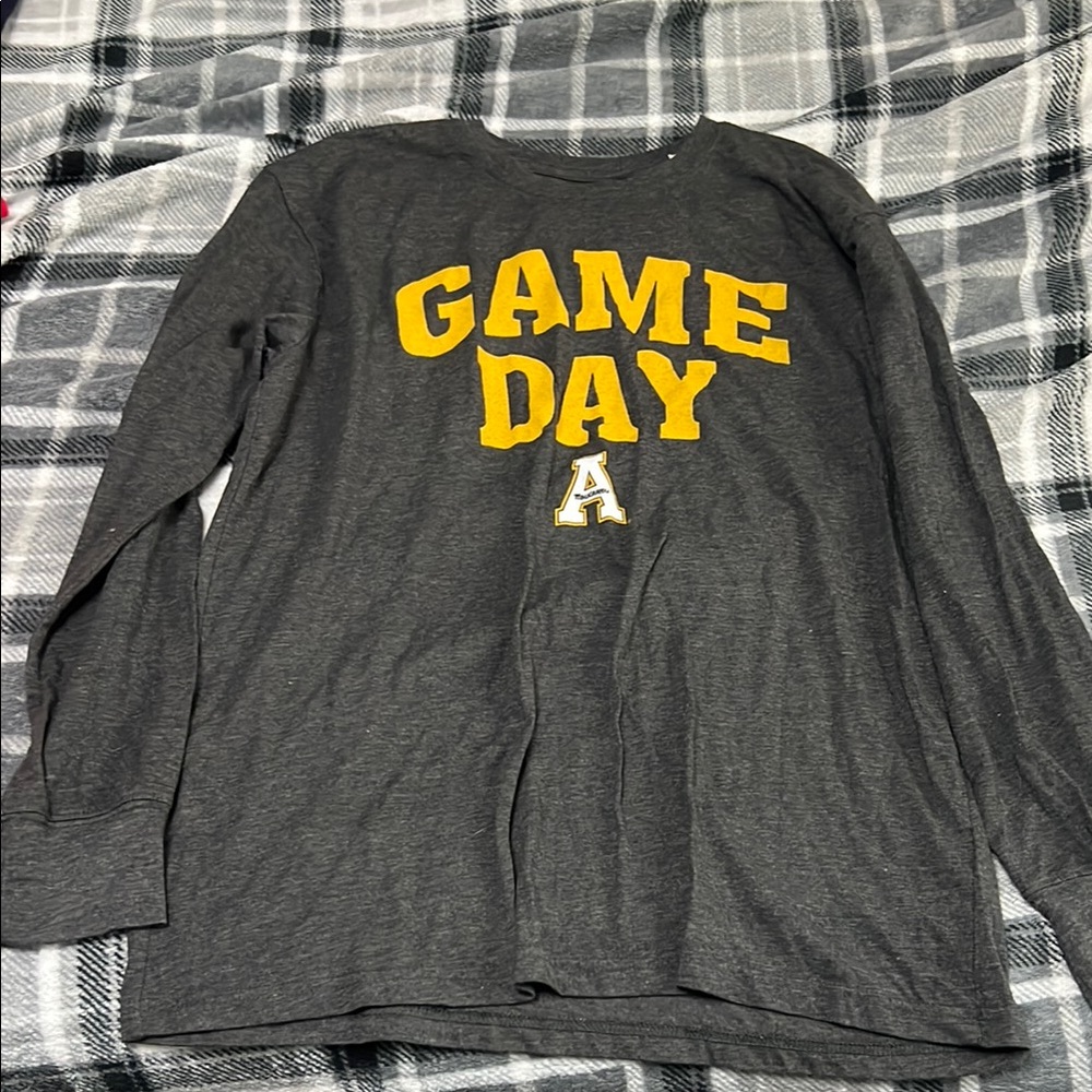 App state Gray Game Day Long Sleeve Shirt